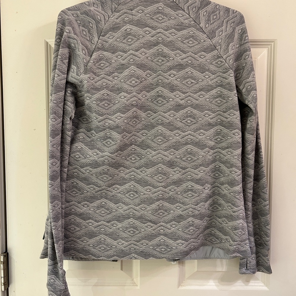 Smartwool Gray Quilted Sweatshirt - Picture 2 of 4
